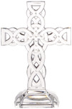 Belleek Pottery 34002 Celtic Cross, 11.4-Inch, Clear | Set of 1