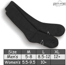 World's Softest Classic Crew Socks - Ultra Soft Socks for Women & Men - 3 Pack (Medium, Black)