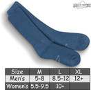 World's Softest Classic Crew Socks - Ultra Soft Socks for Women and Men - 3 Pack | Large, Denim