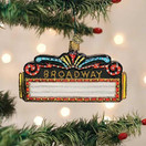 Old World Christmas Broadway Marquee Ornament.