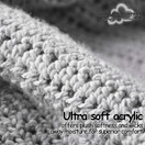 World's Softest Classic Crew Socks - Ultra Soft Crew Socks for Women and Men | X-Large, White