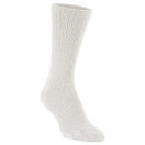 World's Softest Classic Crew Socks - Ultra Soft Crew Socks for Women and Men | X-Large, White