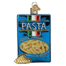 Old World Christmas Box of Pasta Glass Hanging Ornament.