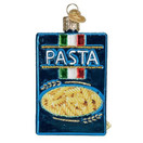 Old World Christmas Box of Pasta Glass Hanging Ornament.