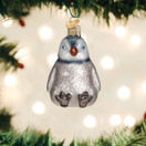 Old World Christmas Ornaments Sitting Penguin Chick Glass Blown Ornaments for Christmas Tree