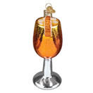 Old World Christmas Aperol Spritz Glass Hanging Ornament.
