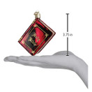 Old World Christmas Ornaments Red Bible Glass Blown Ornaments for Christmas Tree.
