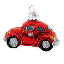 Old World Christmas Red Buggy Glass Blown Ornament for Christmas Tree