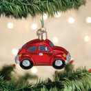 Old World Christmas Red Buggy Glass Blown Ornament for Christmas Tree
