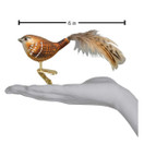 Old World Christmas Ornaments: Bird Watcher Collection Glass Blown Ornaments for Christmas Tree, Wren