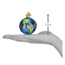 Old World Christmas World Peace Glass Blown Ornament for Christmas Tree