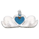 Old World Christmas Ornaments Swans in Love Glass Blown Ornaments for Christmas Tree
