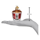 Old World Christmas KFC Bucket of Chicken Glass Hanging Ornament.