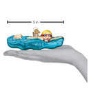 Old World Christmas Swim, Skis and Flippers Glass Blown Ornaments for Christmas Tree | Swimmer