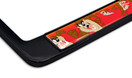 Tasmanian Devil Black License Plate Frame | Taz, Standard Black