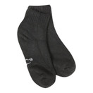 World's Softest Men's Classic Quarter Crew Socks - Medium, Black