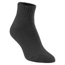World's Softest Men's Classic Quarter Crew Socks - Medium, Black