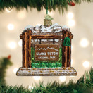 Old World Christmas Grand Teton National Park Glass Blown Ornaments for Christmas Tree