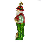 Old World Christmas Ornaments: Fisherman Collection Glass Blown Ornaments for Christmas Tree, Fly Fishing