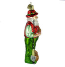 Old World Christmas Ornaments: Fisherman Collection Glass Blown Ornaments for Christmas Tree, Fly Fishing