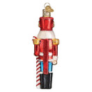 Old World Christmas Candy Glass Blown Ornaments for Christmas Tree Peppermint Nutcracker - Peppermint Nutcracker