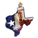 Old World Christmas Ornaments: United States Glass Blown Ornaments for Christmas Tree | Texas