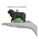 Old World Christmas Dog Collection Glass Blown Ornaments for Christmas Tree Newfoundland | Newfoundland