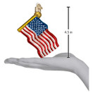 Old World Christmas Political Gifts Glass Blown Ornaments for Christmas Tree Star-Spangled | Star-Spangled