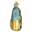 Old World Christmas Ornaments: Fishing Vest Glass Blown Ornaments for Christmas Tree (44091)