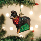 Old World Christmas Australian Cattle Dog Glass Blown Ornament for Christmas Tree