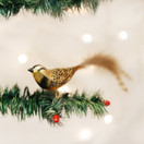 Old World Christmas Ornaments: Bird Watcher Collection Glass Blown Ornaments for Christmas Tree, Meadowlark (18069)