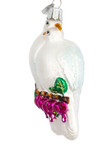 Old World Christmas Ornaments: Bird Watcher Collection Glass Blown Ornaments for Christmas Tree - Love Birds