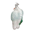 Old World Christmas Ornaments: Bird Watcher Collection Glass Blown Ornaments for Christmas Tree - Love Birds