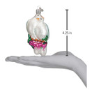 Old World Christmas Ornaments: Bird Watcher Collection Glass Blown Ornaments for Christmas Tree - Love Birds