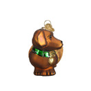 Old World Christmas Ornaments: Dog Collection Glass Blown Ornaments for Christmas Tree -  Wiener Dog