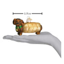 Old World Christmas Ornaments: Dog Collection Glass Blown Ornaments for Christmas Tree -  Wiener Dog
