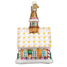 Old World Christmas Collection Glass Blown Ornaments for Christmas Tree Gingerbread Church