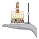 Old World Christmas Collection Glass Blown Ornaments for Christmas Tree Gingerbread Church