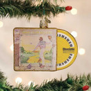 Old World Christmas Goodbye Yellow Brick Road Album Cover, Hanging Ornament, Christmas Home Décor
