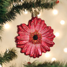 Old World Christmas Gerbera Daisy Glass Blown Ornament for Christmas Tree