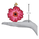 Old World Christmas Gerbera Daisy Glass Blown Ornament for Christmas Tree | Gerbera Daisy