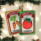 Old World Christmas Garden Seeds Glass Blown Ornament for Christmas Tree | Garden Seeds