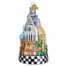 Old World New York City Glass Blown Ornament 20083