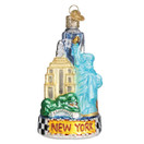 Old World New York City Glass Blown Ornament 20083