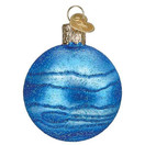 Old World Christmas Planet Neptune Glass Hanging Ornament.