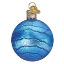 Old World Christmas Planet Neptune Glass Hanging Ornament.