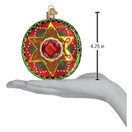 Old World Christmas Ornaments Sombrero Glass Blown Ornaments for Christmas Tree