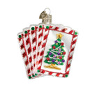 Old World Christmas Ornaments: Vegas Baby Glass Blown Ornaments for Christmas Tree - Royal Flush | 44035