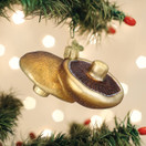 Old World Christmas Portobello Mushrooms Glass Blown Ornament for Christmas Tree