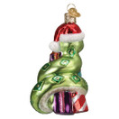 Old World Christmas Santa Snake Glass Blown Ornament for Christmas Tree